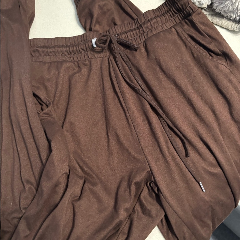 Ardene Brown Track Pants